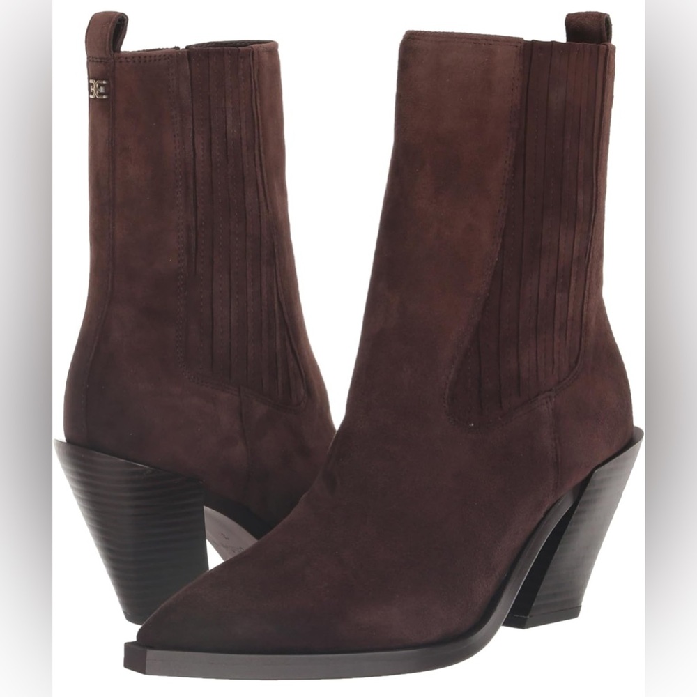 Sam Edelman WEST ANKLE BOOTS HEEL SHOES US 7  $200